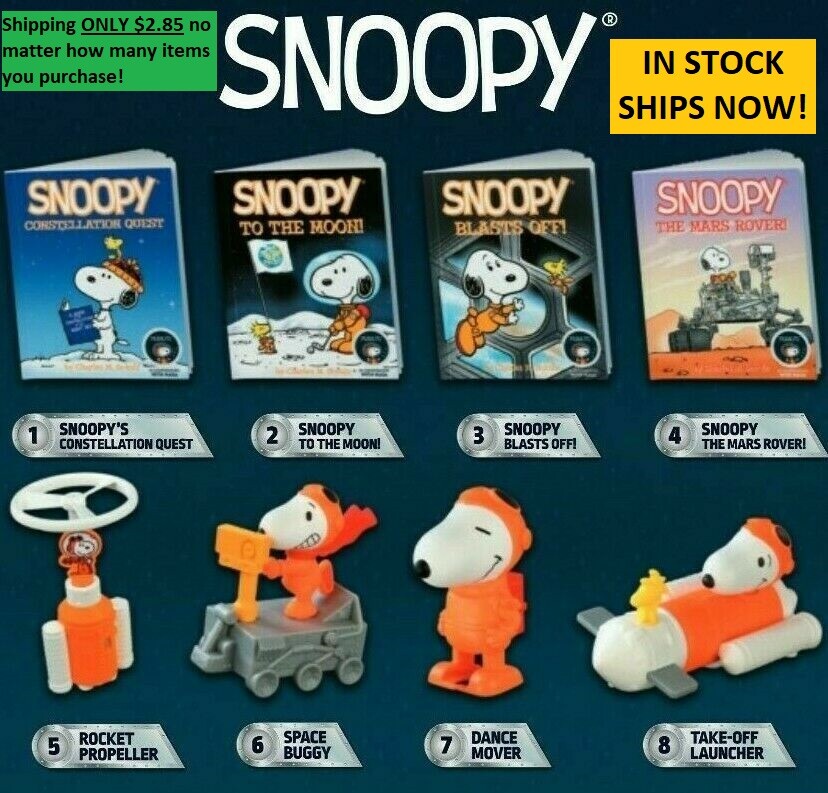 juguetes snoopy mcdonalds 2019
